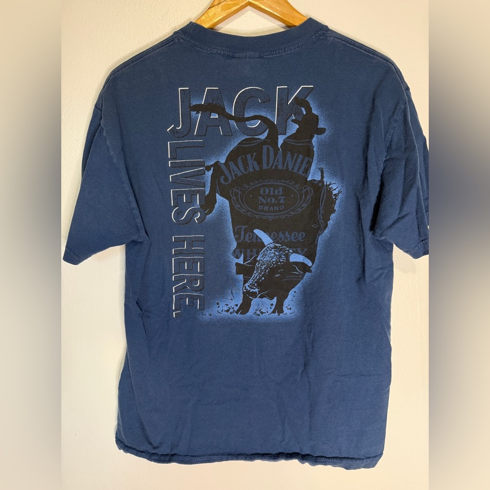 Jack Daniels Shadow Navy Graphic Tee